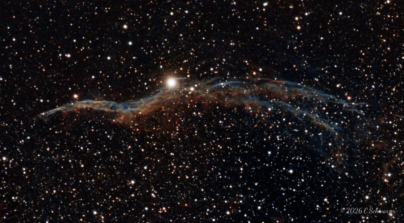 NGC 6960 — die Trümmer einer Sternexplosion